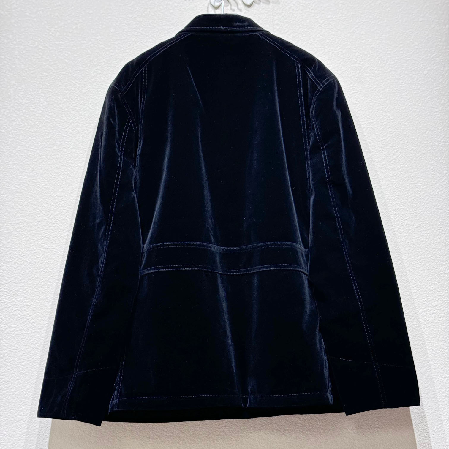 Prada Blouson In Velvet Denim - DopestKickz