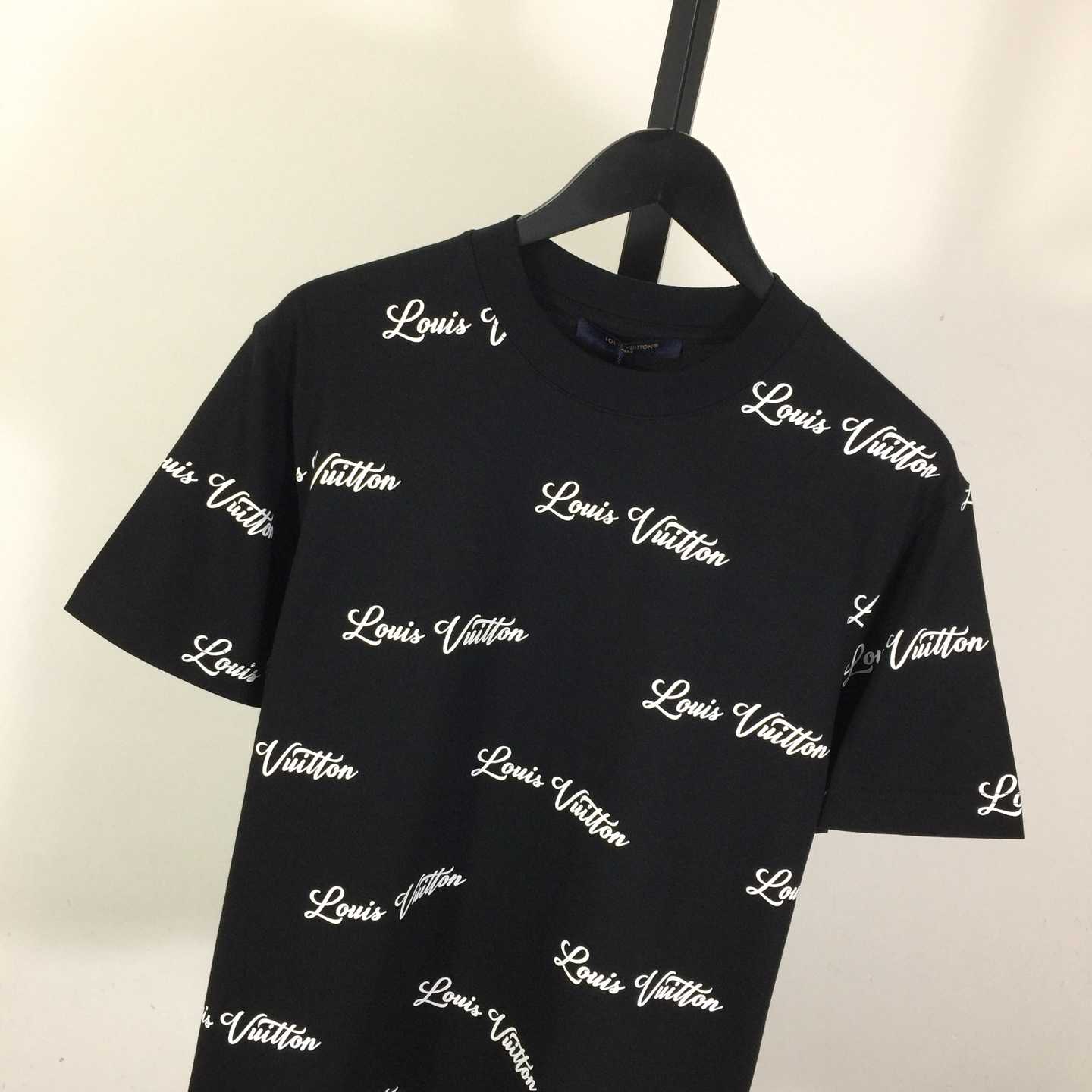 Louis Vuitton Logo Cotton T-Shirt - DopestKickz