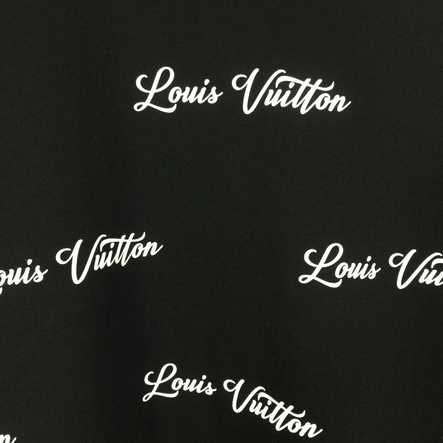 Louis Vuitton Logo Cotton T-Shirt - DopestKickz