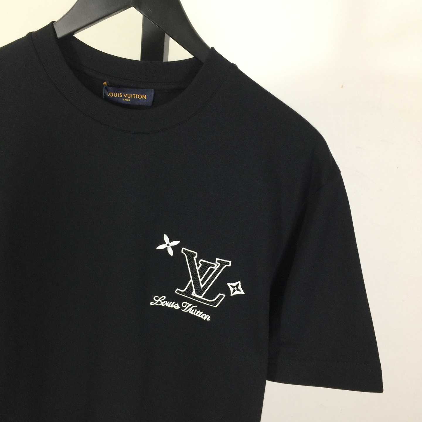 Louis Vuitton Logo Cotton T-Shirt - DopestKickz