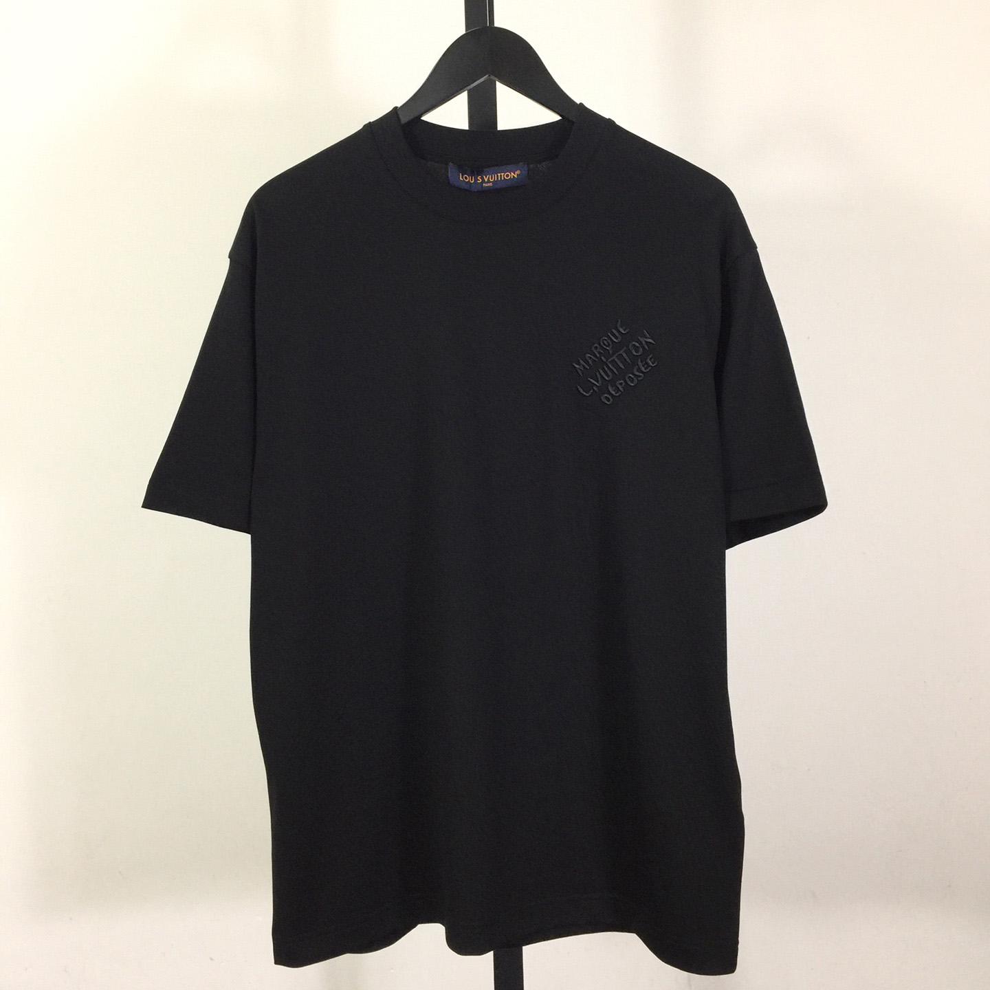 Louis Vuitton Signature Cotton T-Shirt    - DopestKickz