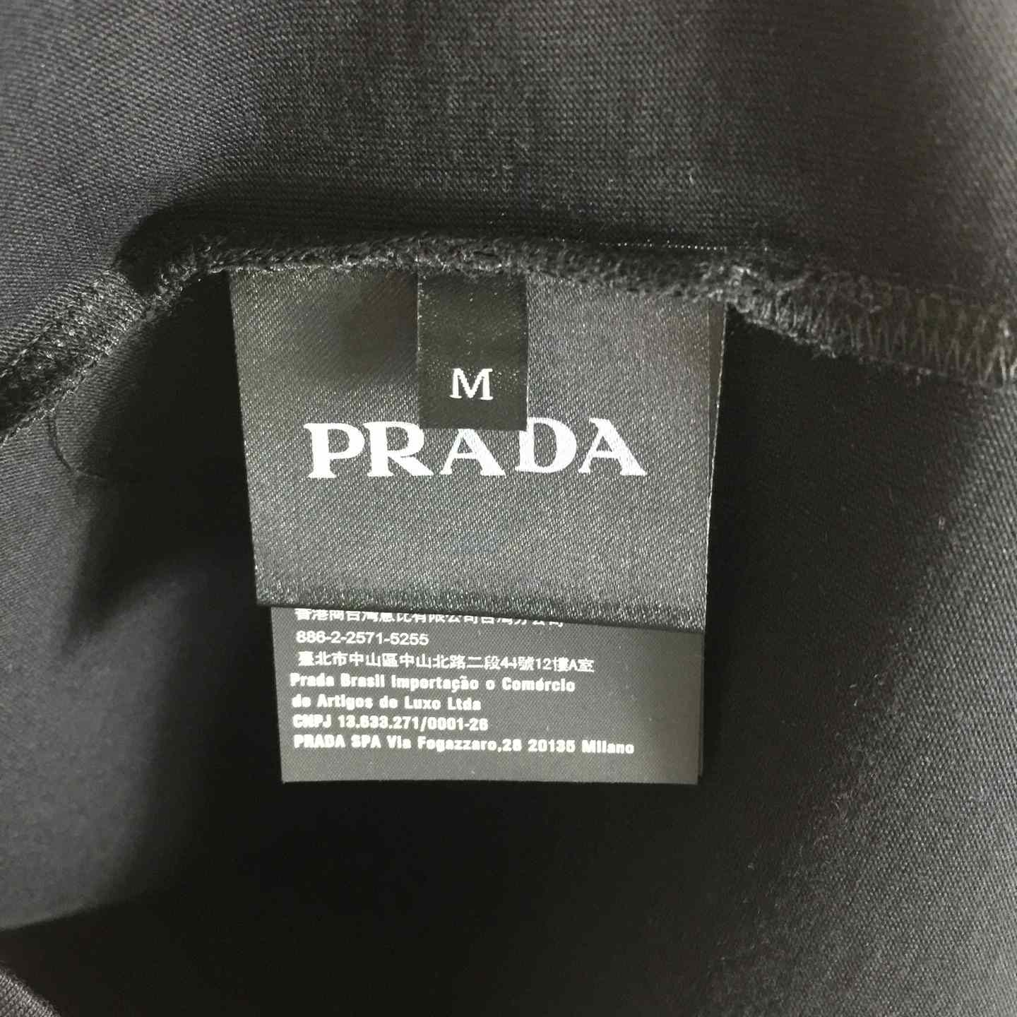 Prada Cotton T-Shirt - DopestKickz