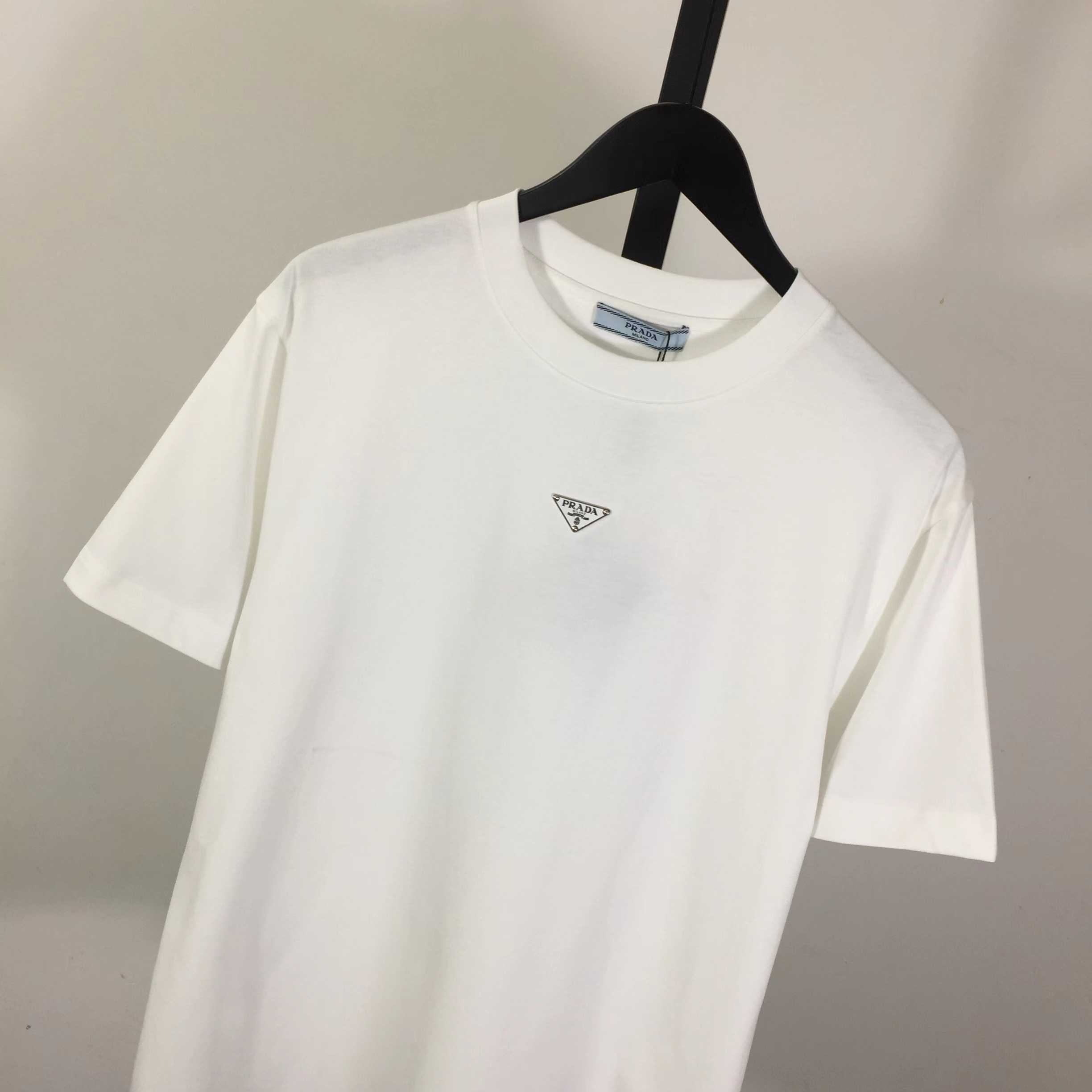 Prada Cotton T-Shirt - DopestKickz