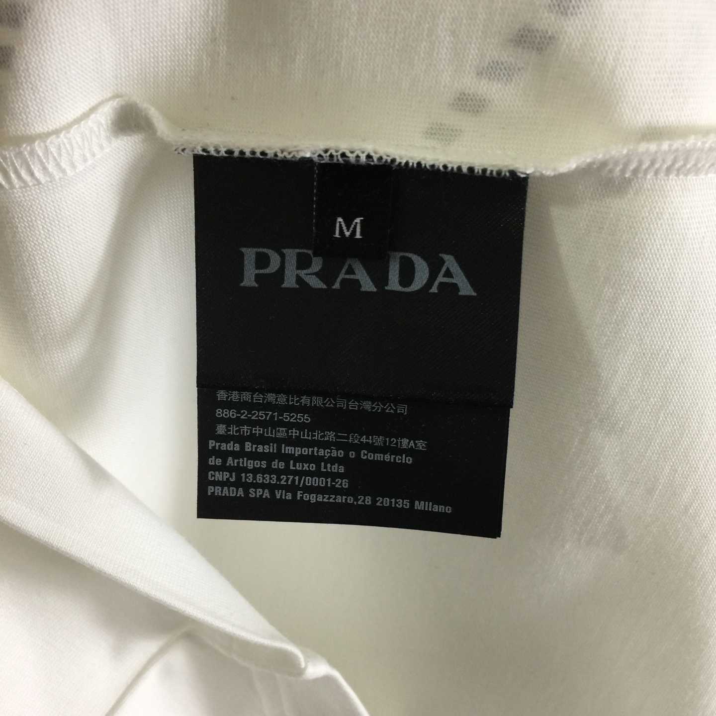 Prada Cotton T-Shirt - DopestKickz