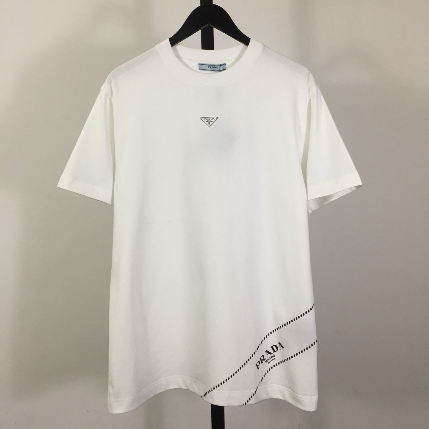 Prada Cotton T-Shirt - DopestKickz