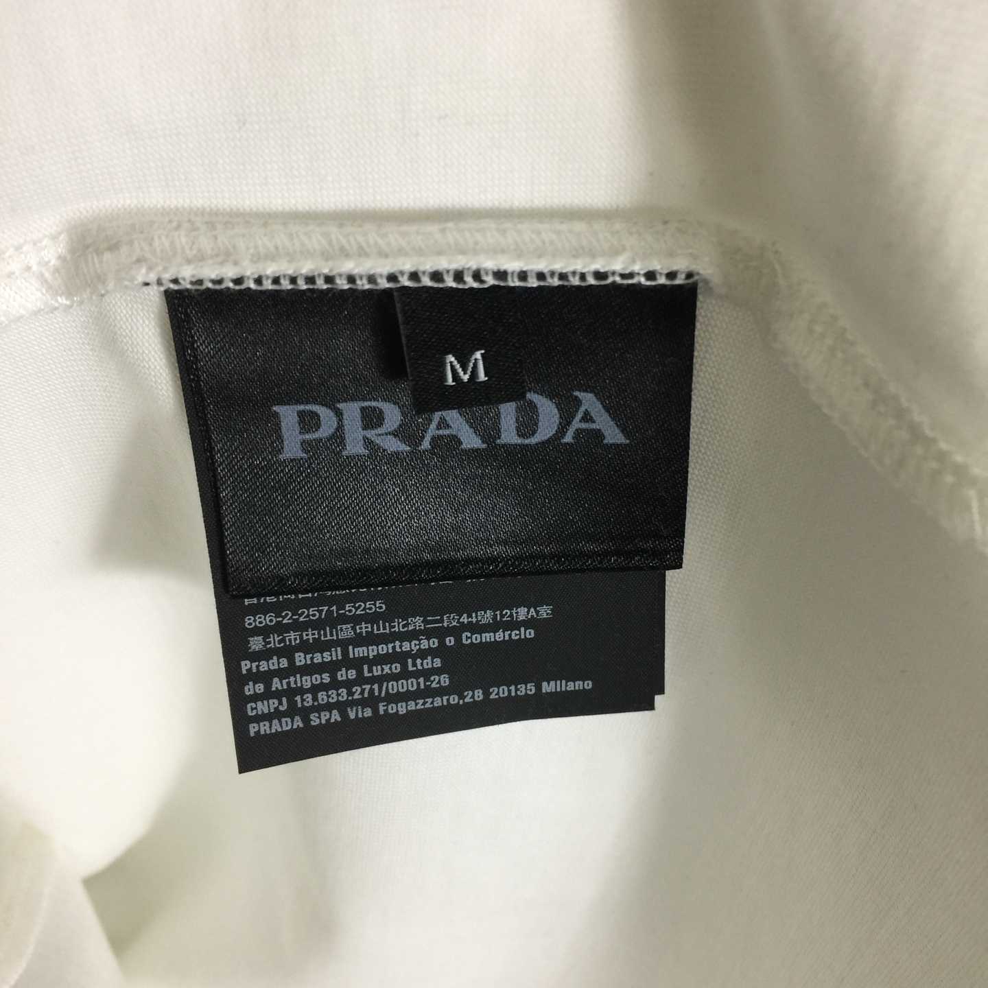 Prada Cotton T-Shirt - DopestKickz