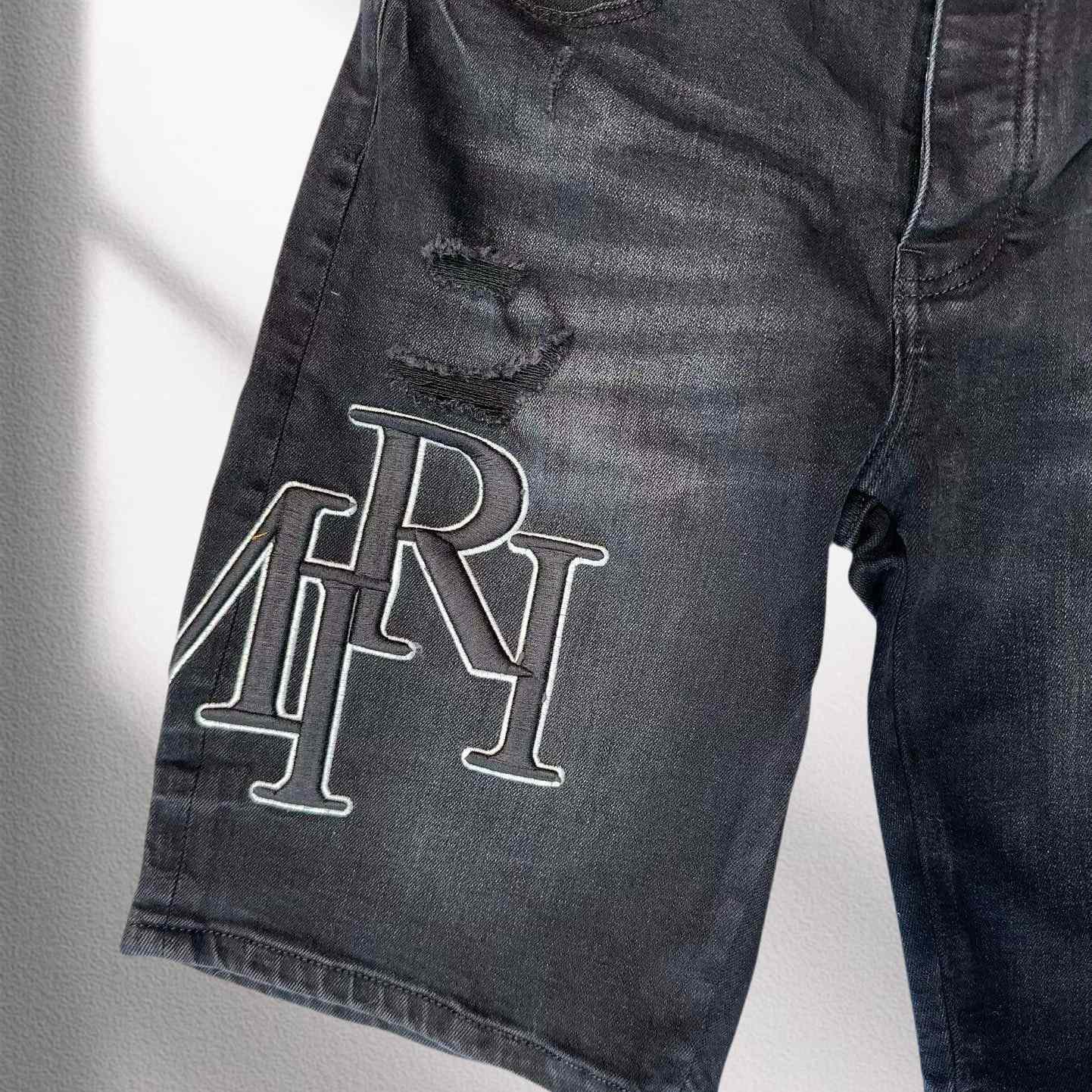 Amiri Denim Shorts     8015 - DopestKickz