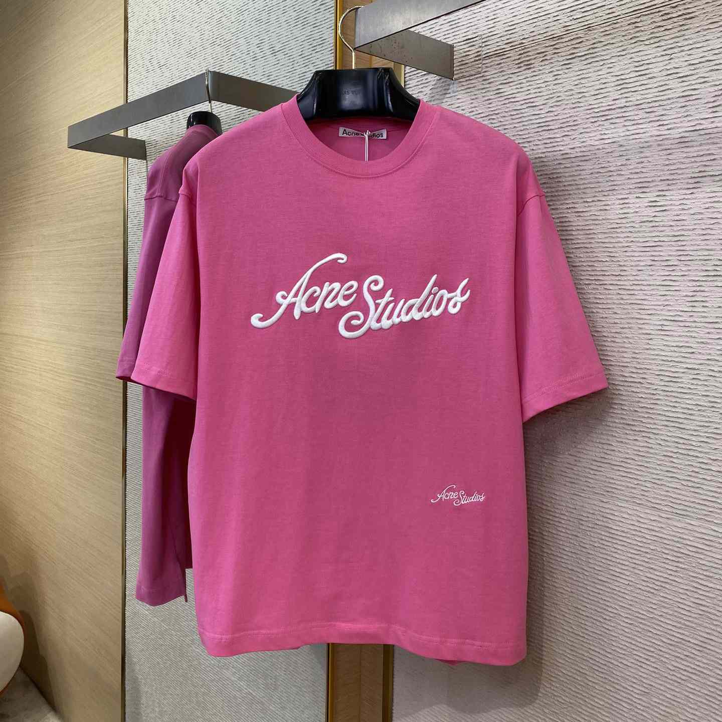 Acne Studios Logo T-shirt - Relaxed Fit - DopestKickz