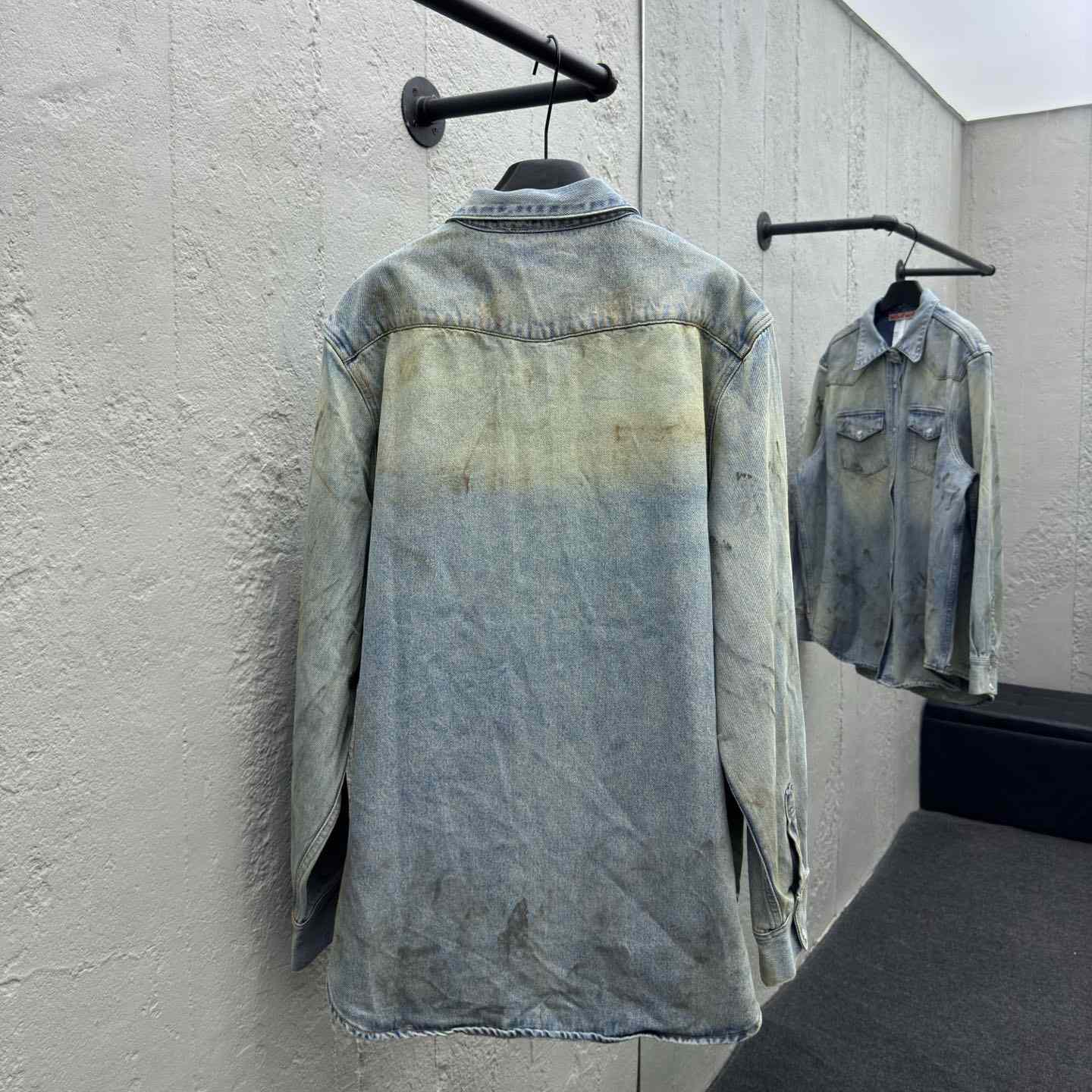 Acne Studios Denim Shirt - Relaxed fit - DopestKickz