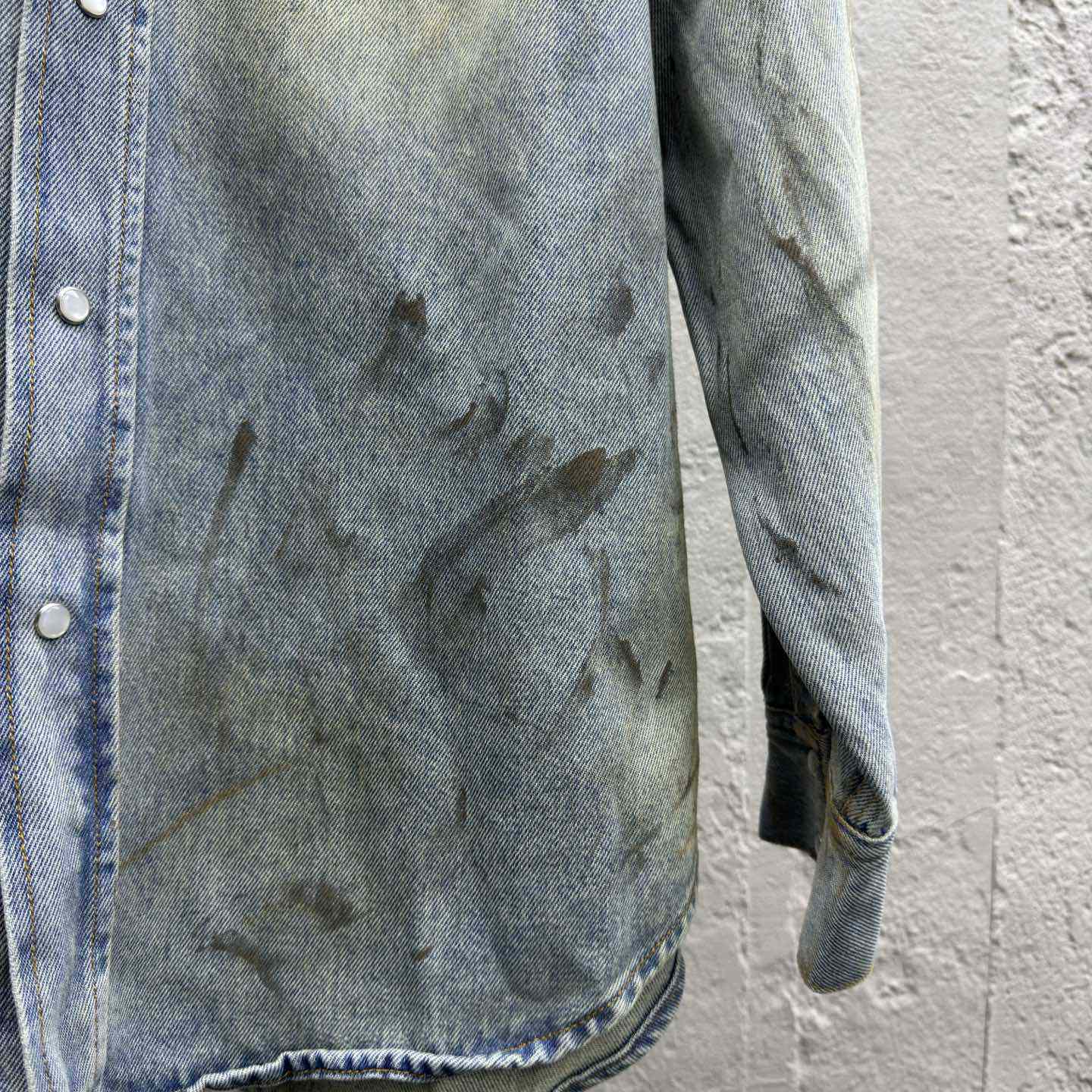 Acne Studios Denim Shirt - Relaxed fit - DopestKickz