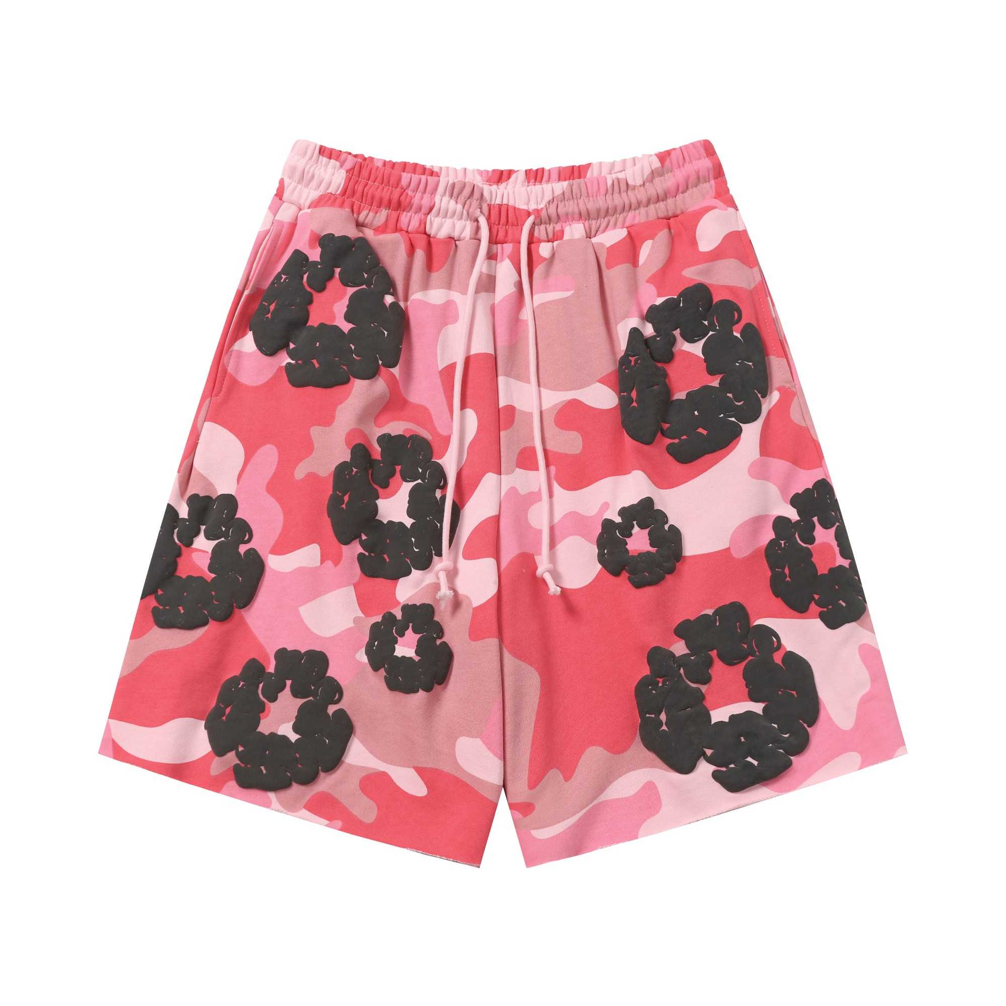 Denim Tears Camo Sweat Shorts - DopestKickz
