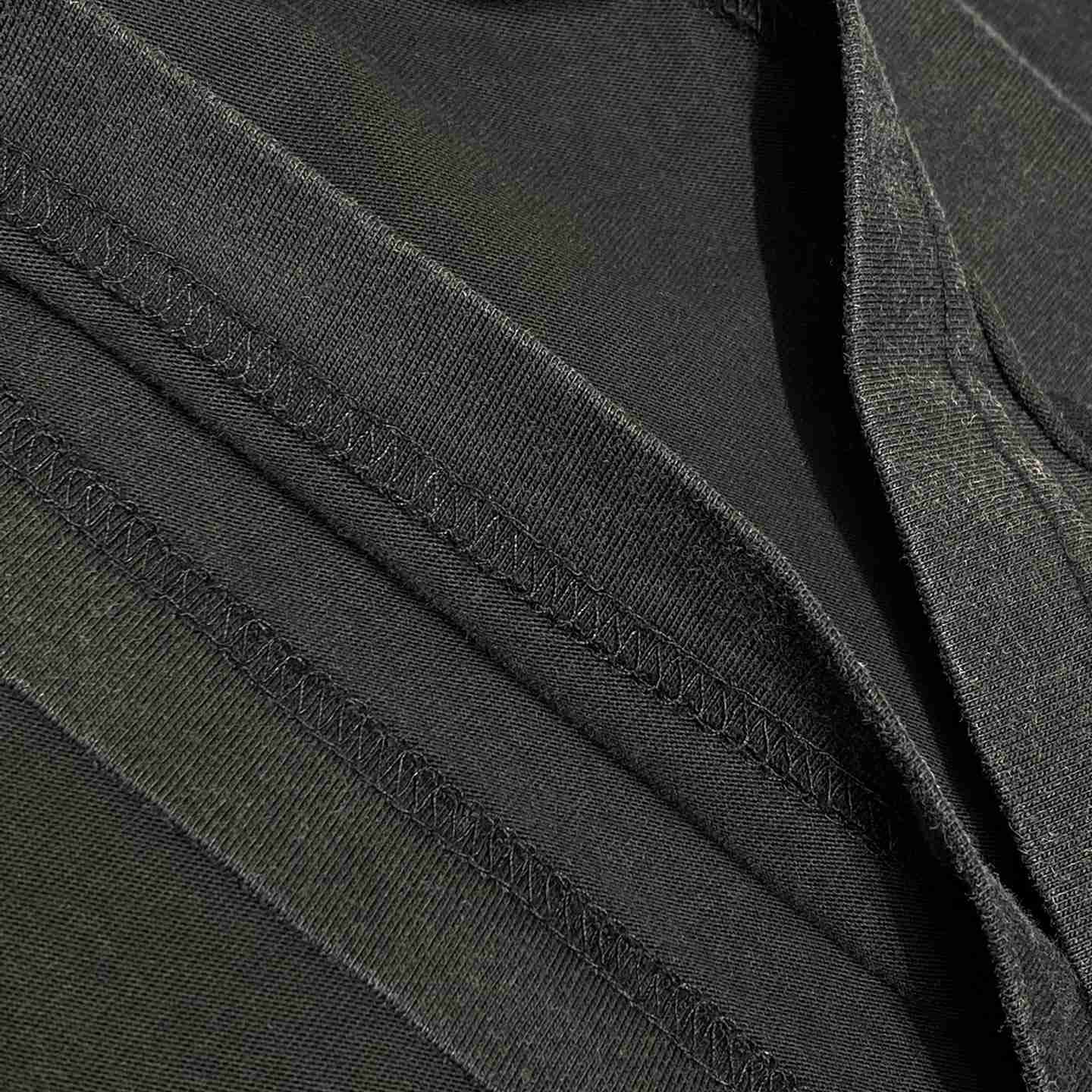 Balenciaga Political Campaign Layered T-shirt In Black - DopestKickz