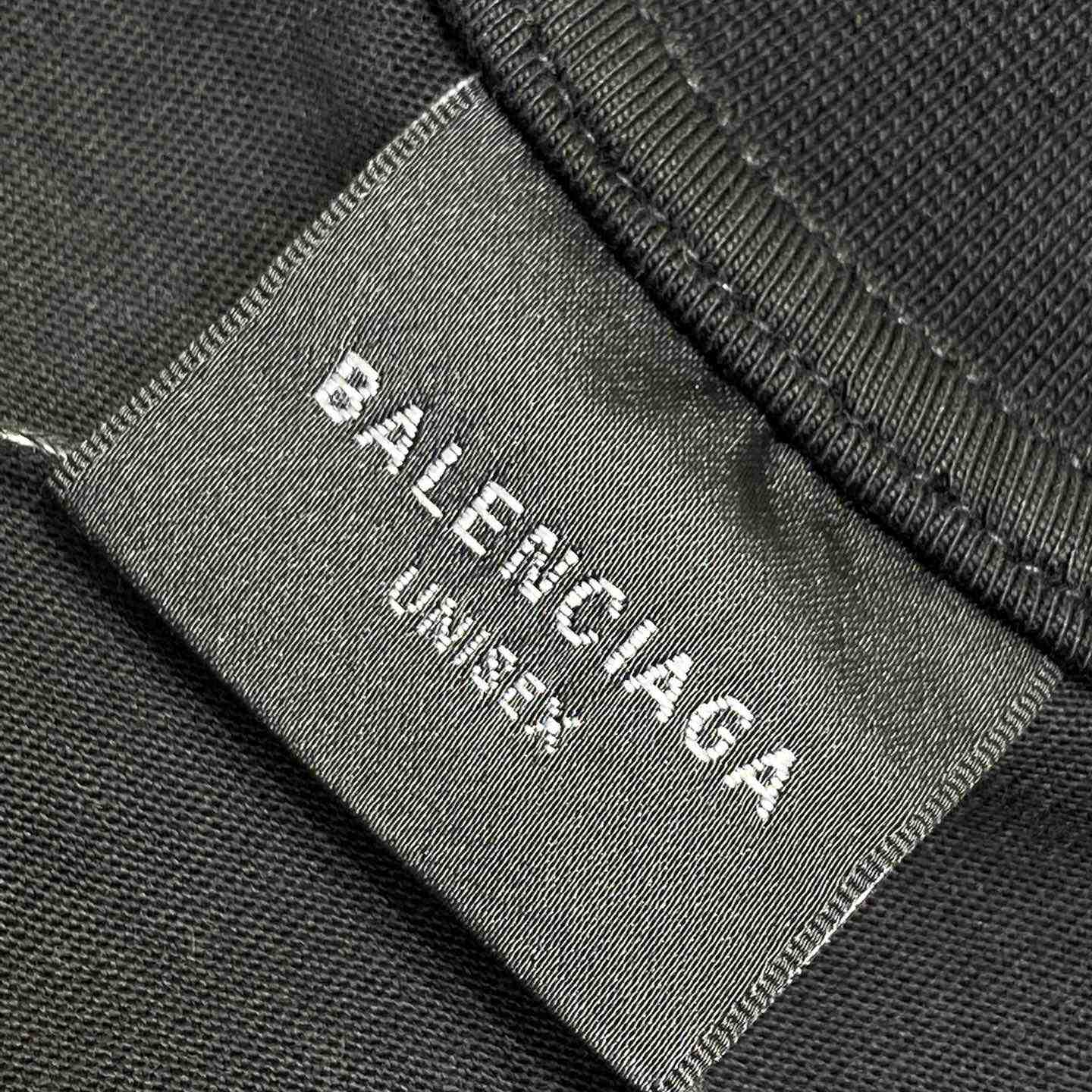 Balenciaga Political Campaign Layered T-shirt In Black - DopestKickz