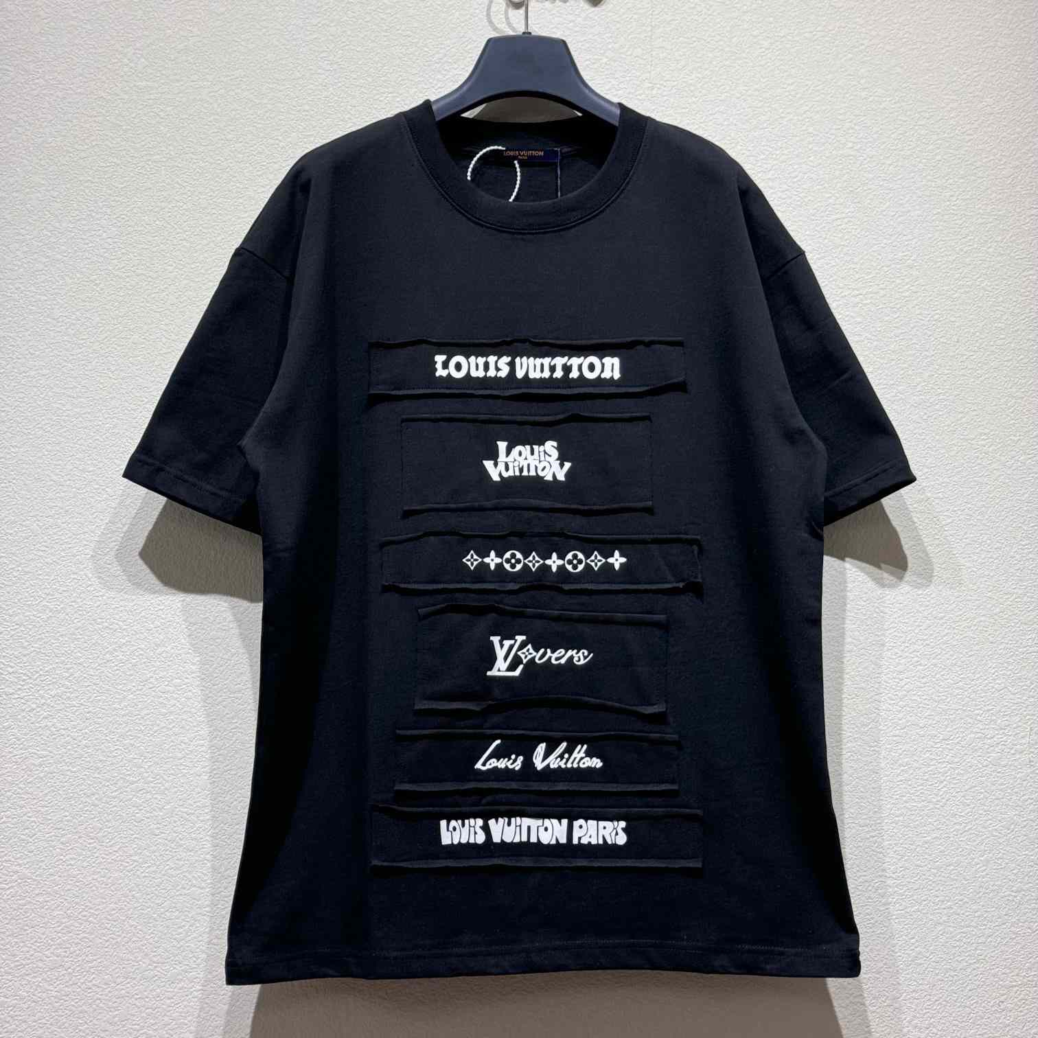 Louis Vuitton Short-Sleeved T-Shirt   - DopestKickz