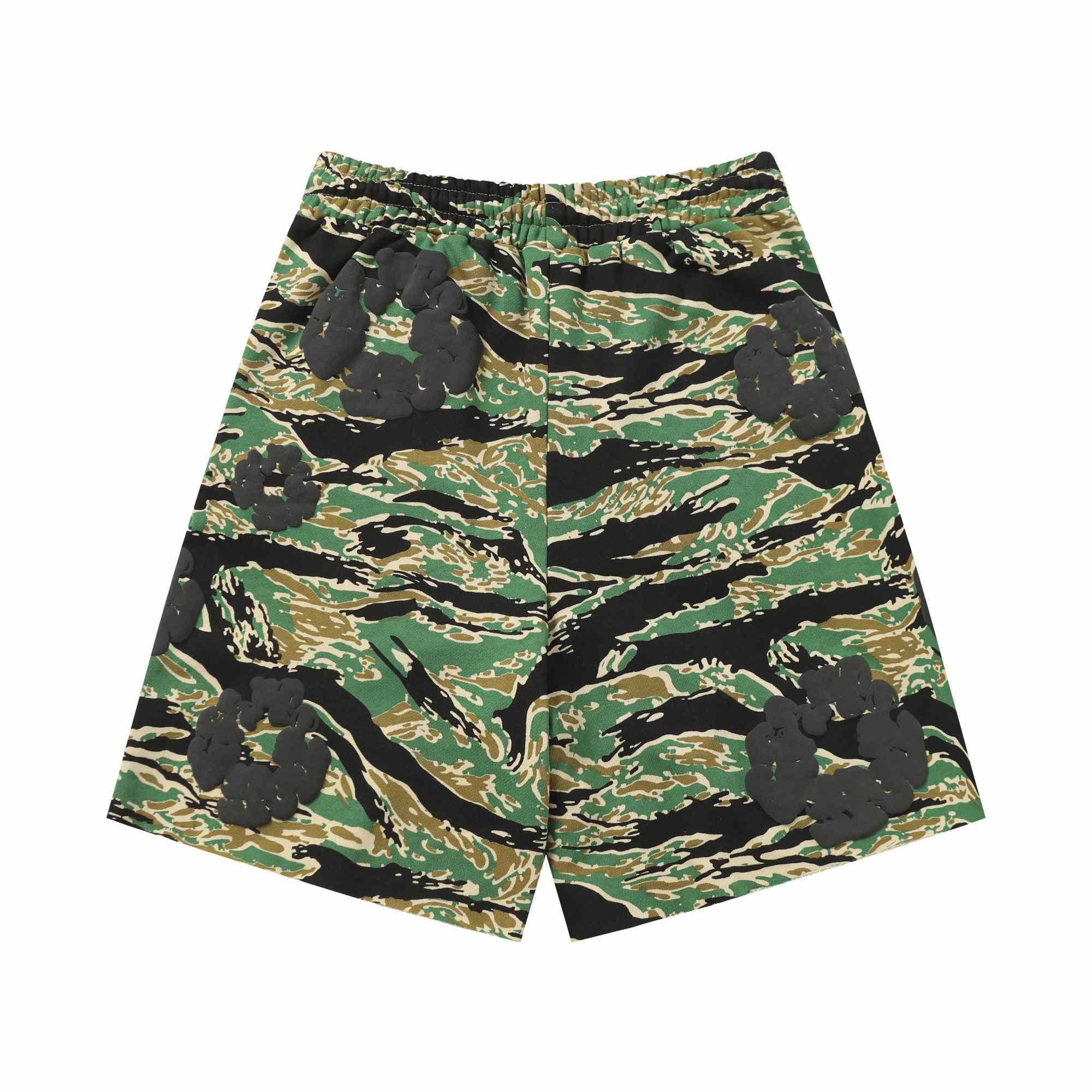Denim Tears Camo Sweat Shorts - DopestKickz