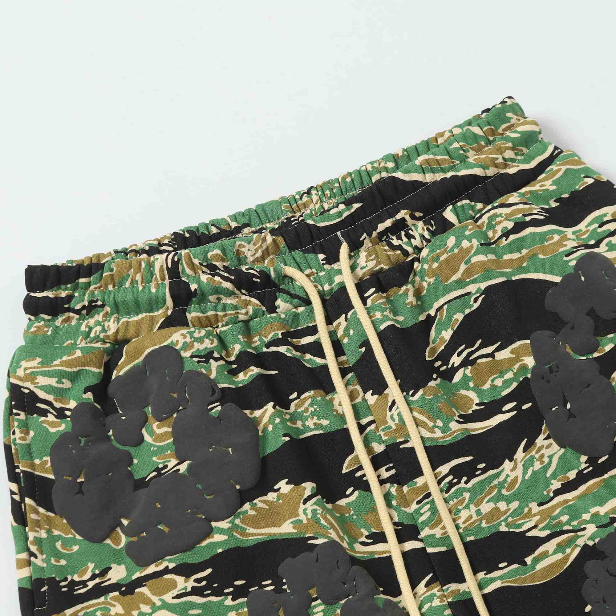 Denim Tears Camo Sweat Shorts - DopestKickz