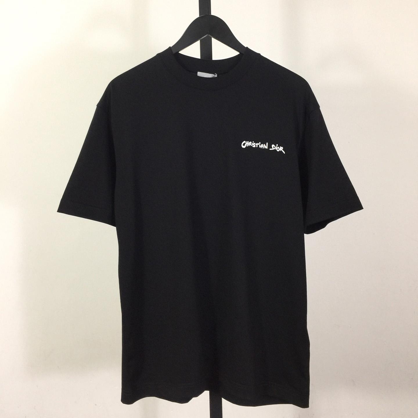Dior Embossed Logo T-Shirt - DopestKickz