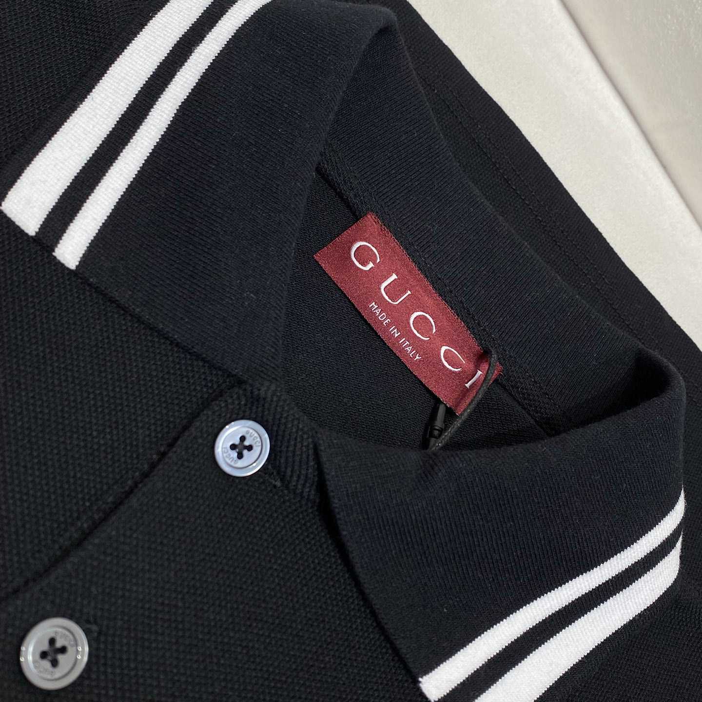 Gucci Cotton Polo Shirt  - DopestKickz