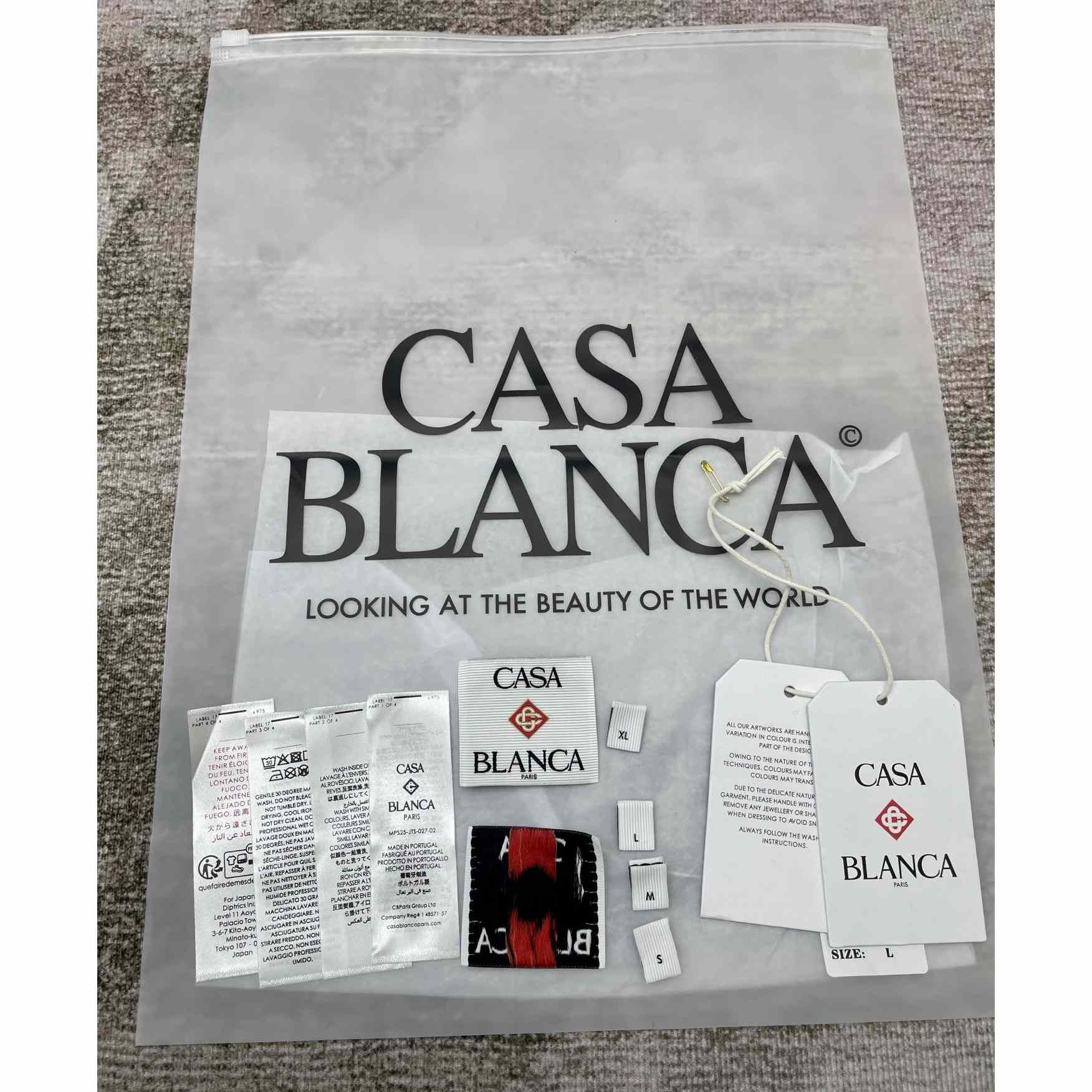 Casablanca La Nights T-Shirt C964 - DopestKickz