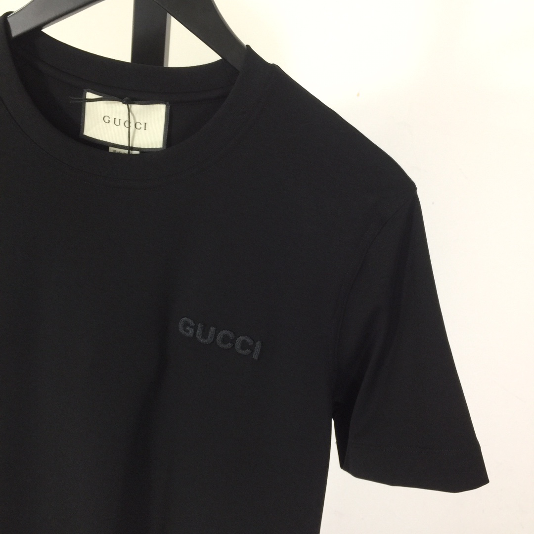 Gucci Cotton Jersey T-shirt With Embroidery - DopestKickz