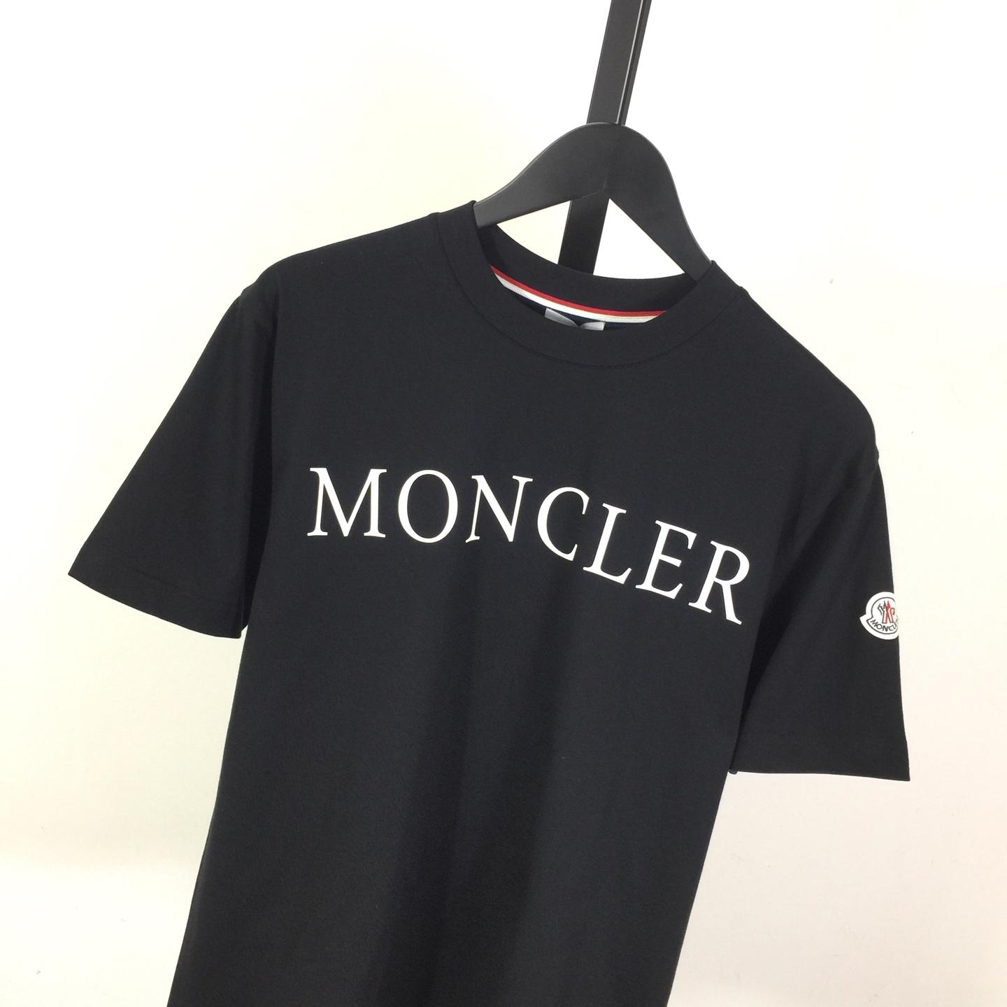 Moncler Logo Cotton T-shirt - DopestKickz