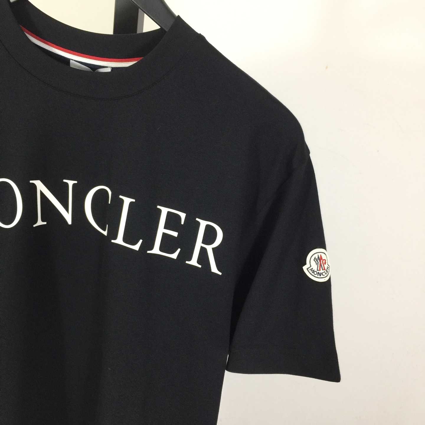 Moncler Logo Cotton T-shirt - DopestKickz