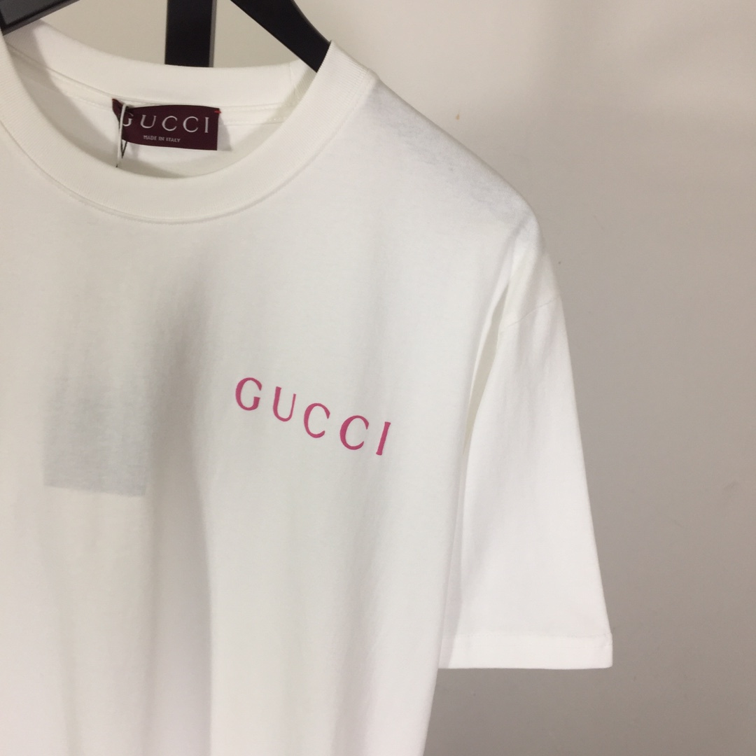 Gucci Printed Cotton Jersey T-shirt - DopestKickz