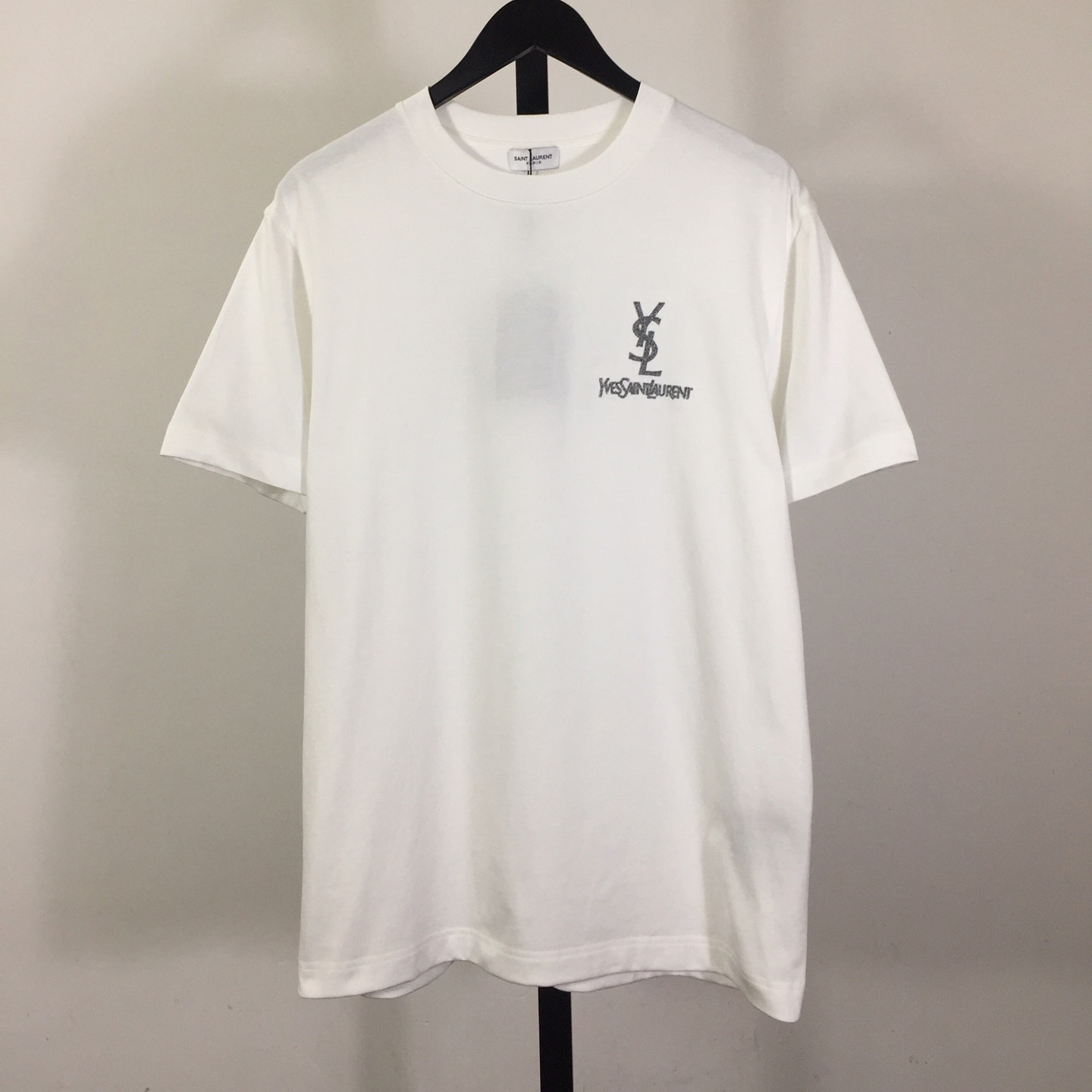 Saint Laurent Cotton-jersey T-shirt  - DopestKickz