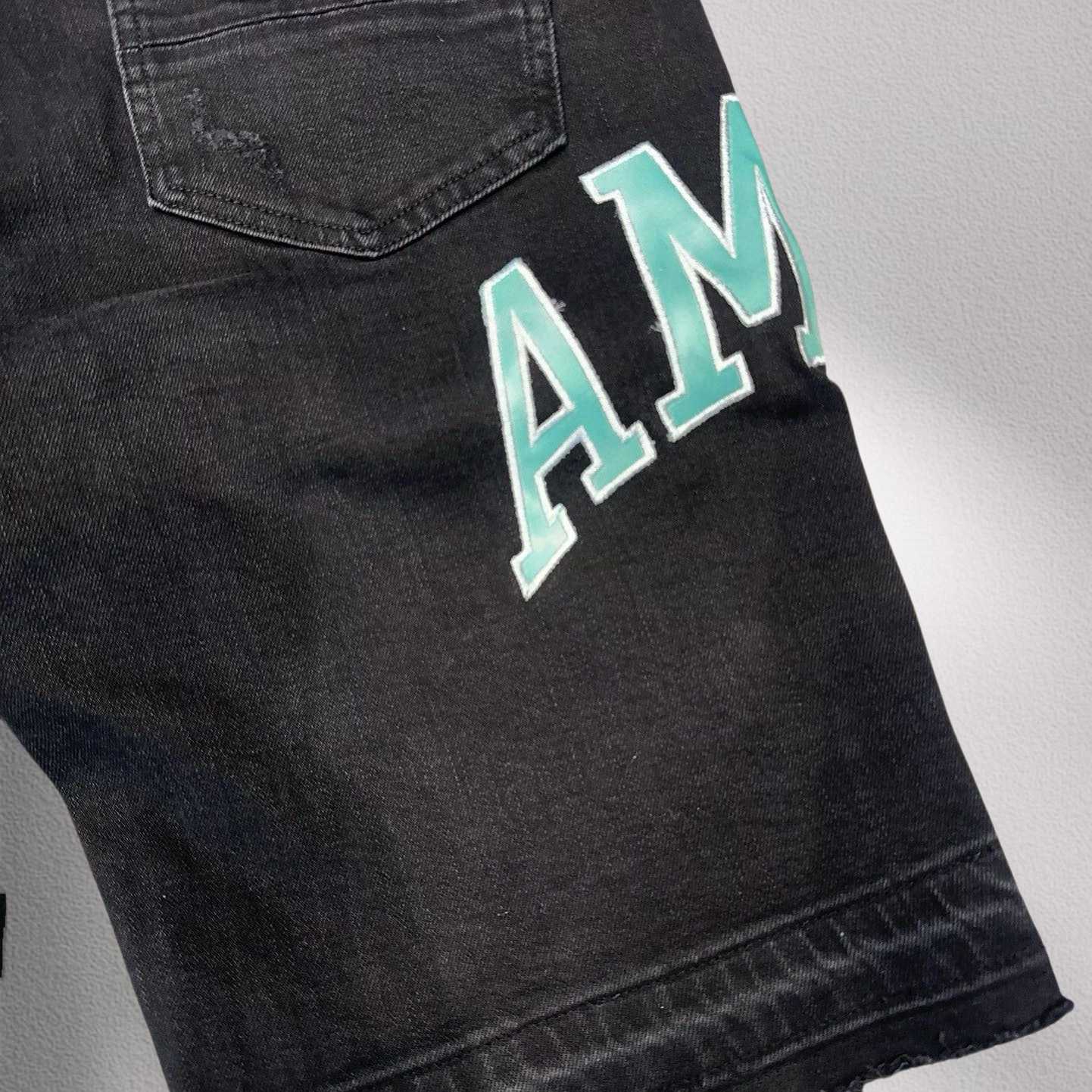 Amiri Denim Shorts     8011 - DopestKickz