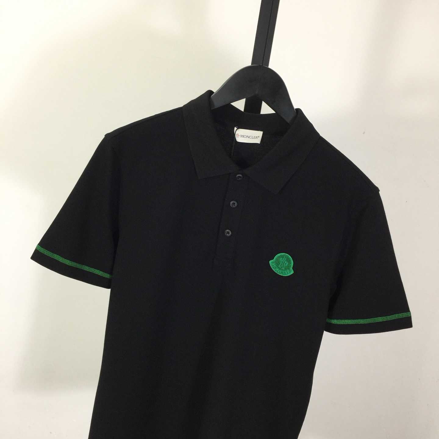 Moncler logo-patch Cotton Polo Shirt - DopestKickz