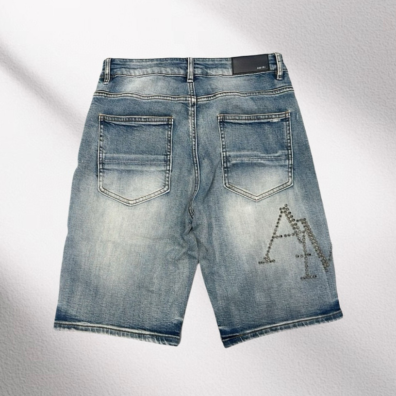 Amiri Denim Shorts     8000 - DopestKickz