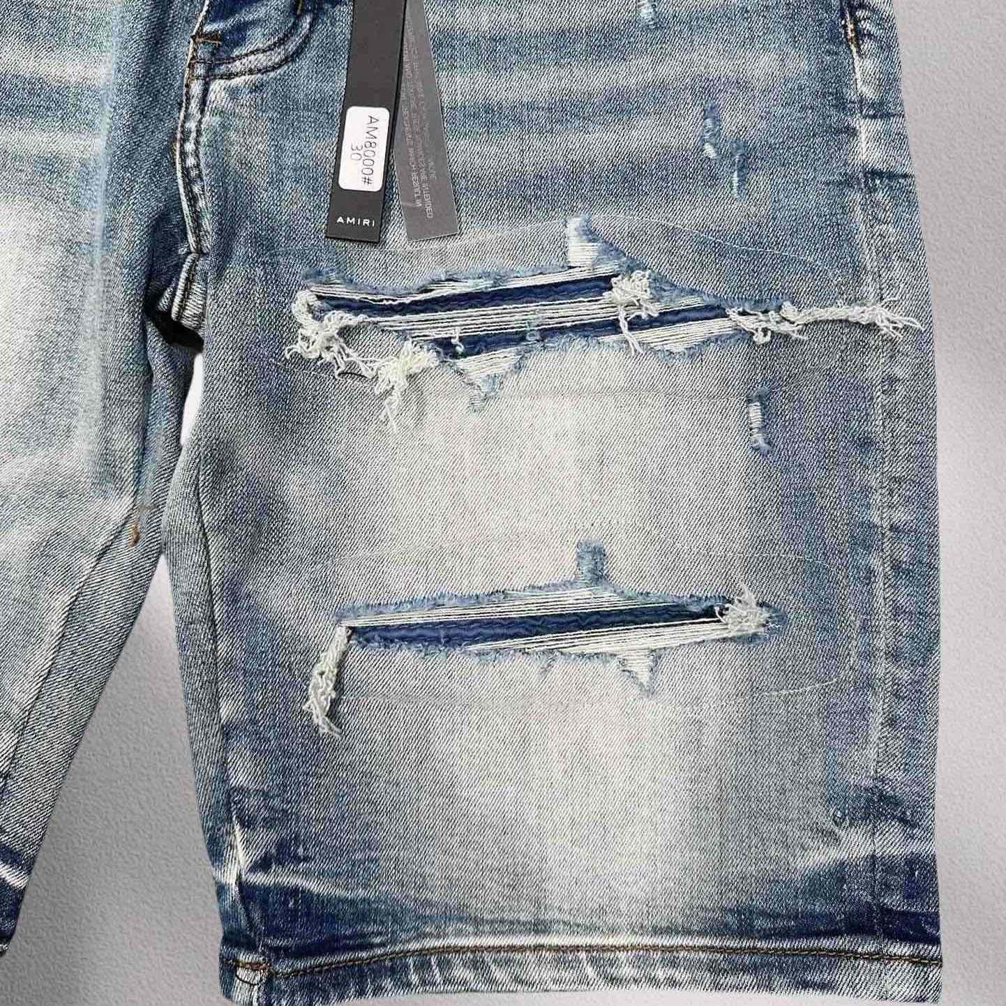Amiri Denim Shorts     8000 - DopestKickz