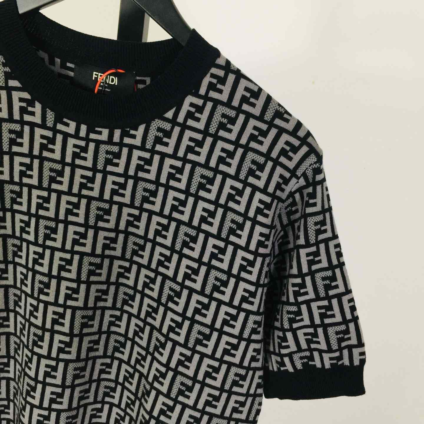 Fendi FF Cotton Jumper - DopestKickz