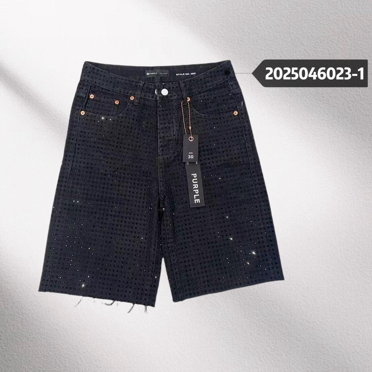 Purple-Brand Denim Shorts    6023-1 - DopestKickz