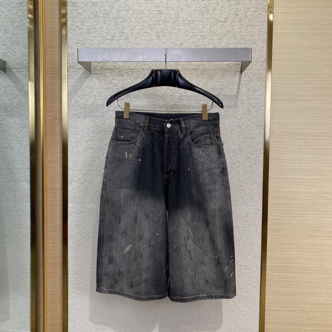 Acne Studios Denim Shorts - Loose Fit - DopestKickz