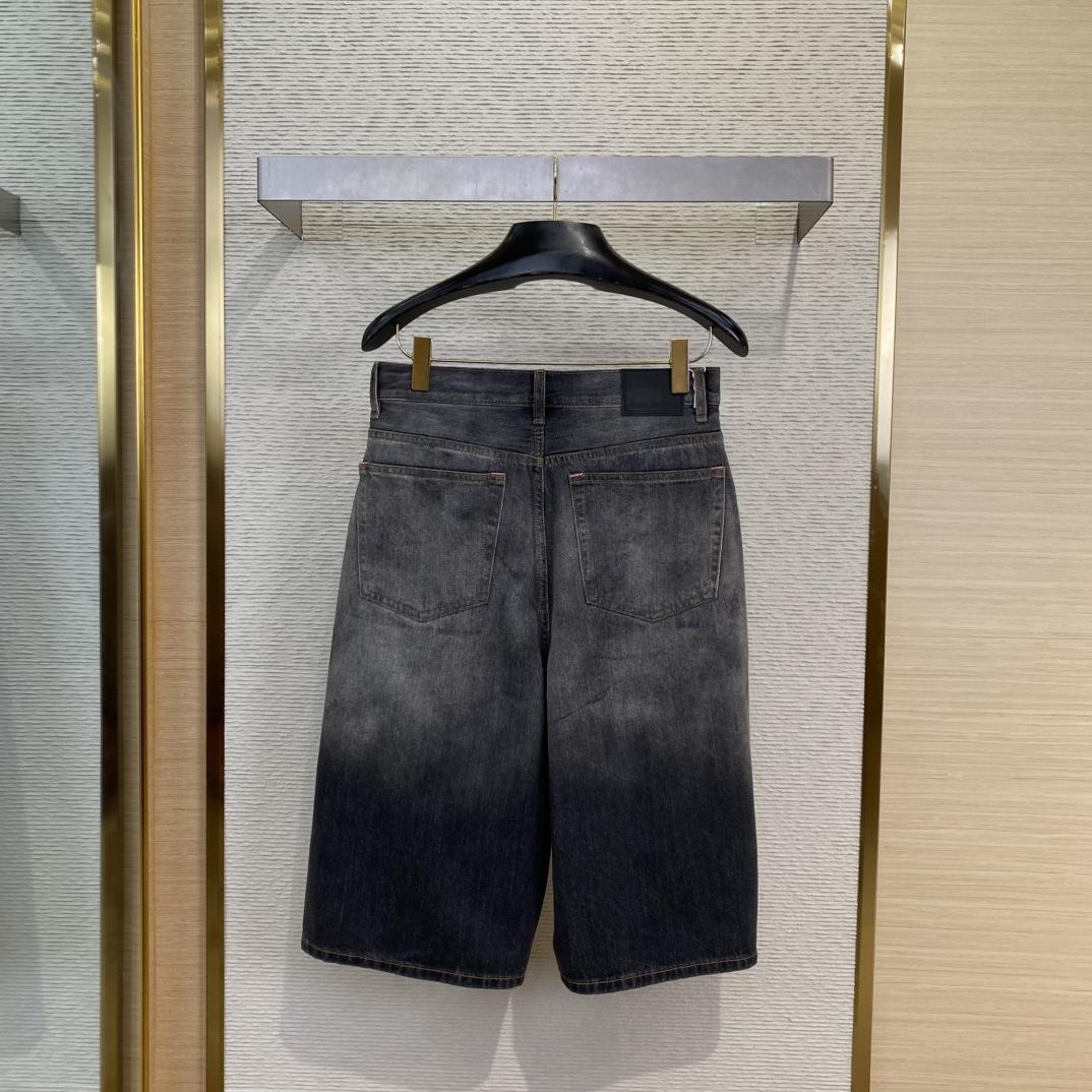 Acne Studios Denim Shorts - Loose Fit - DopestKickz