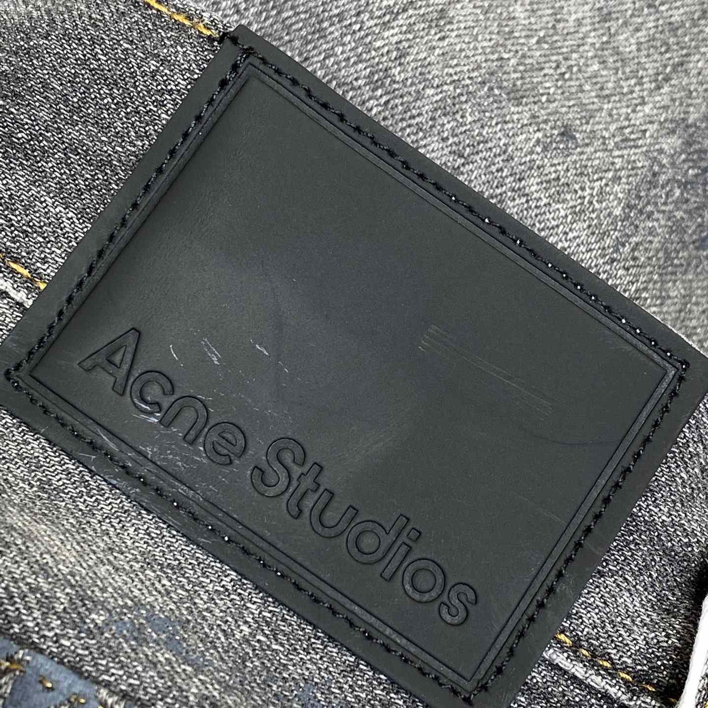 Acne Studios Denim Shorts - Loose Fit - DopestKickz