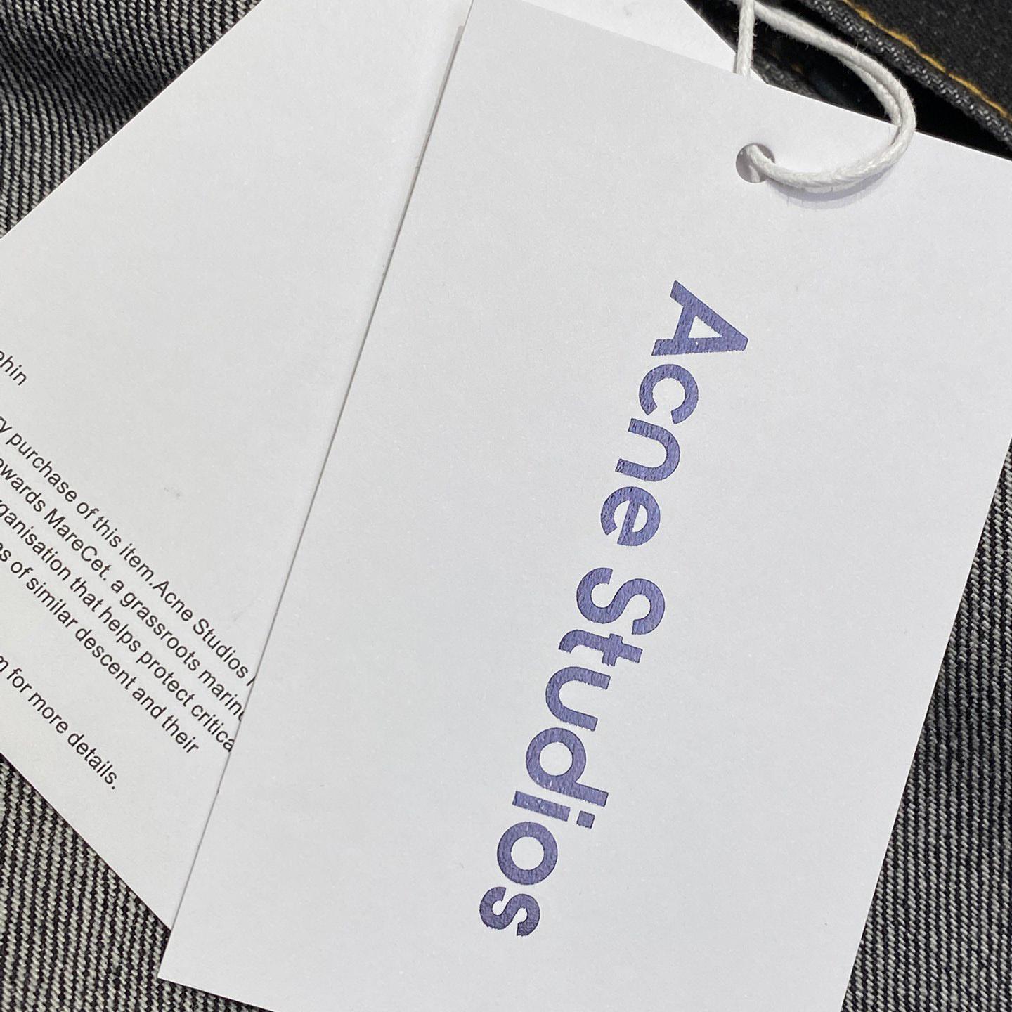 Acne Studios Denim Shorts - Loose Fit - DopestKickz