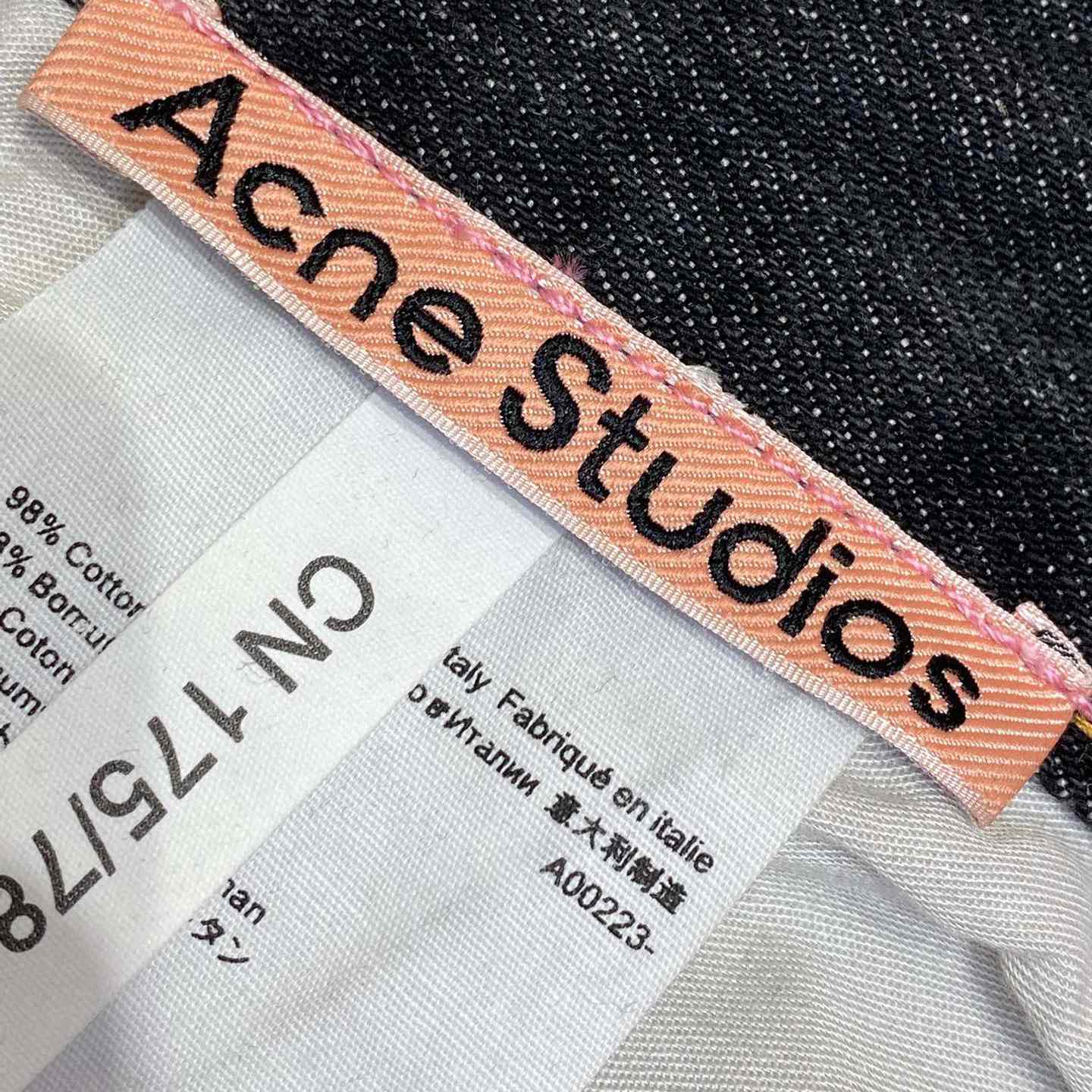 Acne Studios Denim Shorts - Loose Fit - DopestKickz