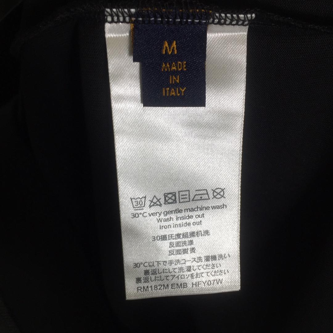 Louis Vuitton Embellished Short-Sleeved Cotton Crewneck - DopestKickz