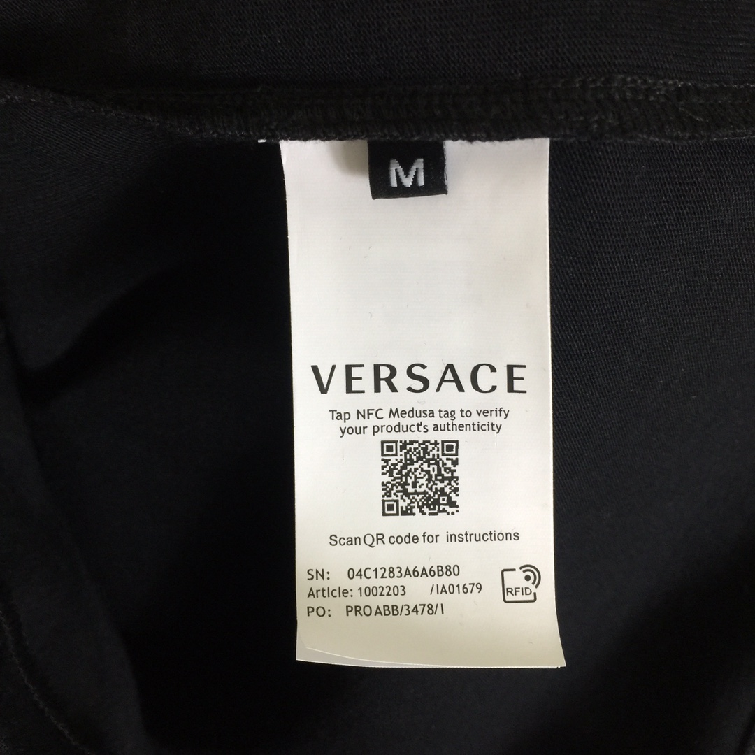 Versace Cotton T-shirt  - DopestKickz