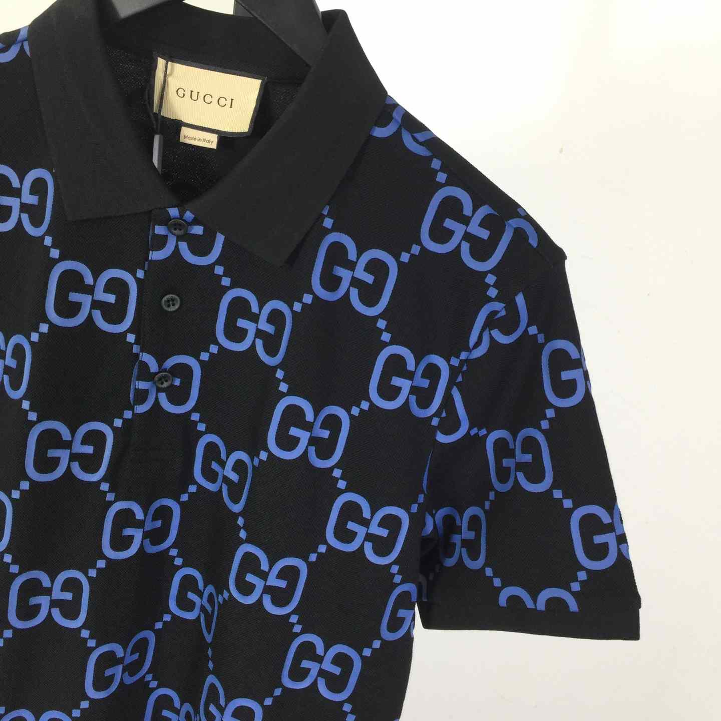 Gucci GG Jacquard Polo Shirt - DopestKickz
