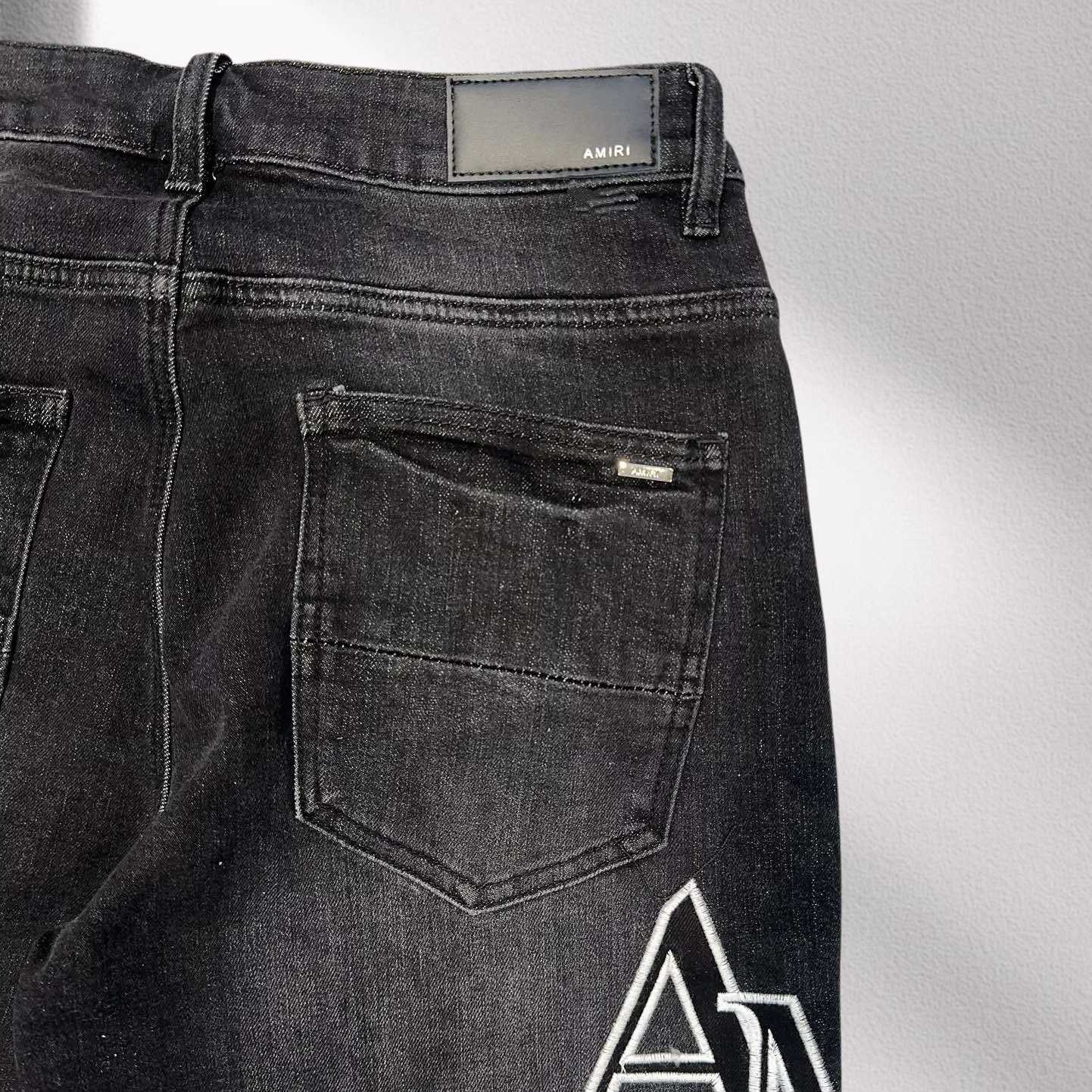 Amiri Denim Shorts     8020 - DopestKickz