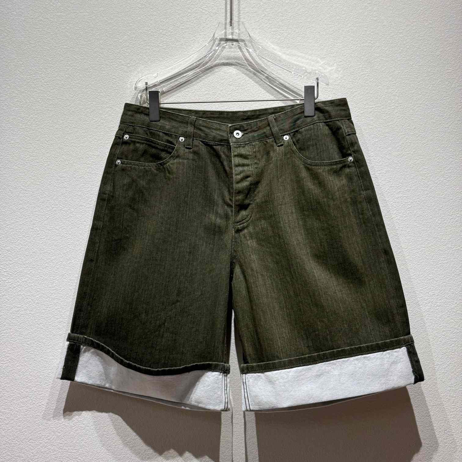 Bottega Veneta Denim Shorts - DopestKickz