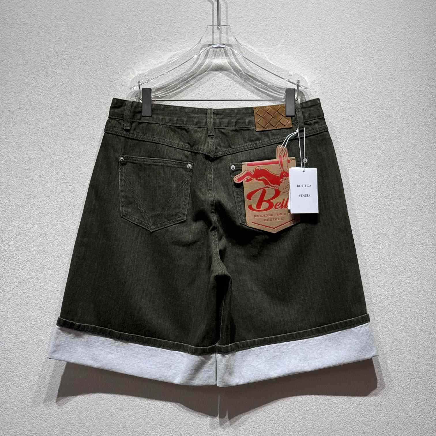 Bottega Veneta Denim Shorts - DopestKickz