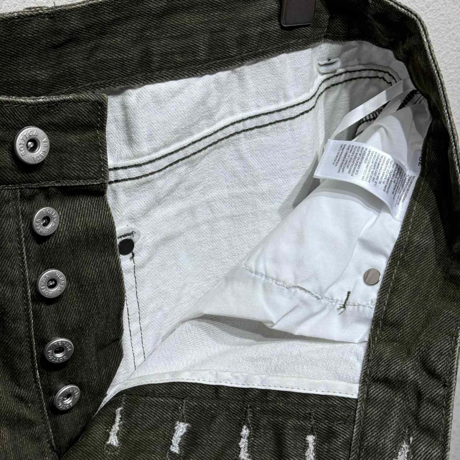 Bottega Veneta Denim Shorts - DopestKickz