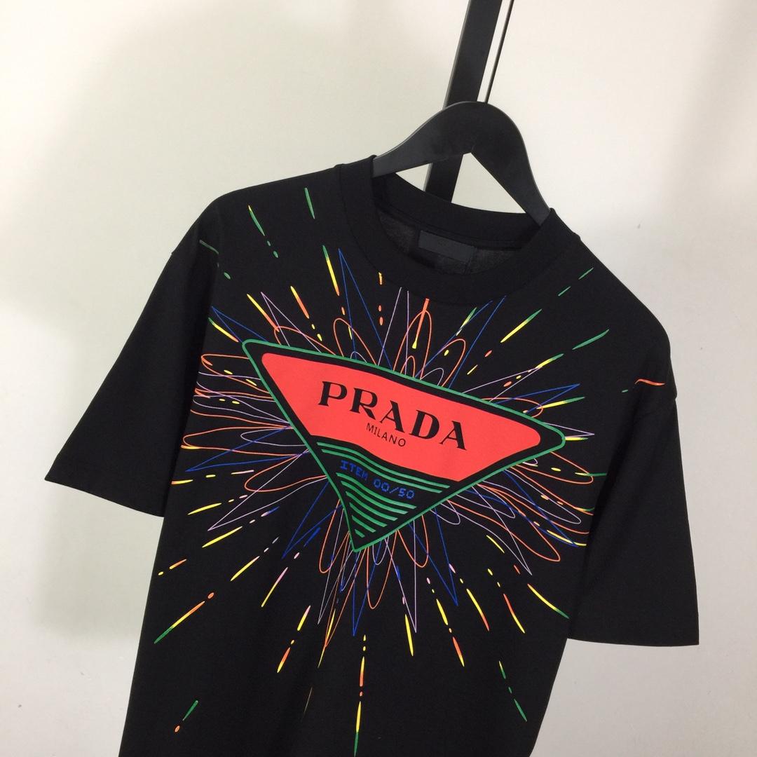 Prada Cotton T-Shirt - DopestKickz