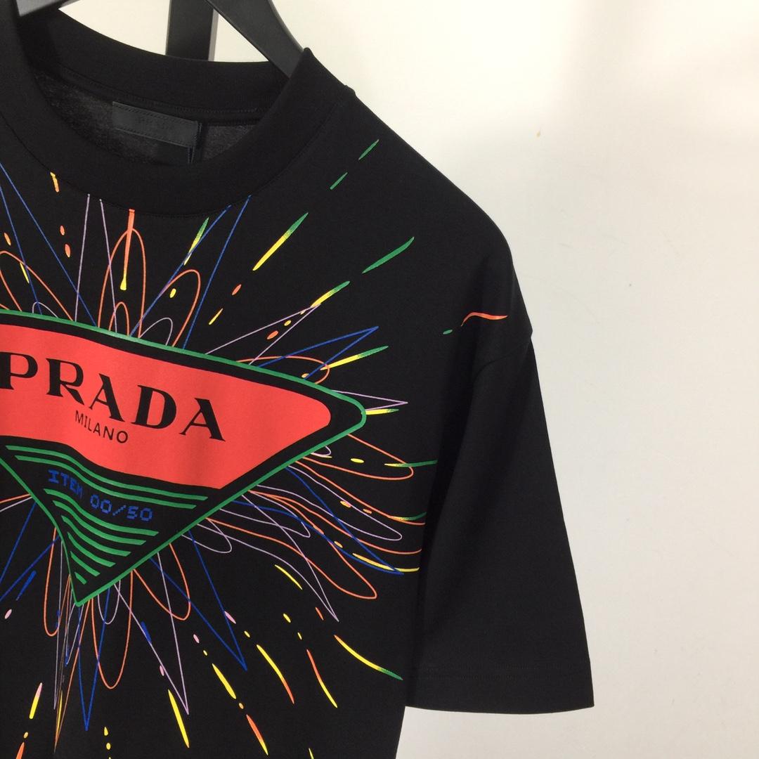 Prada Cotton T-Shirt - DopestKickz