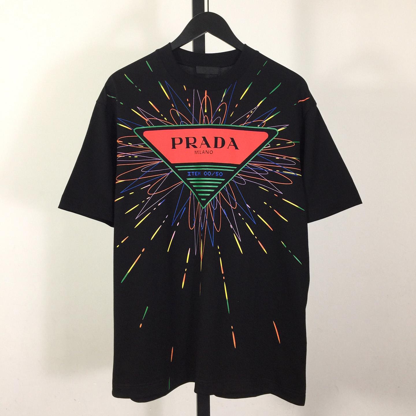 Prada Cotton T-Shirt - DopestKickz