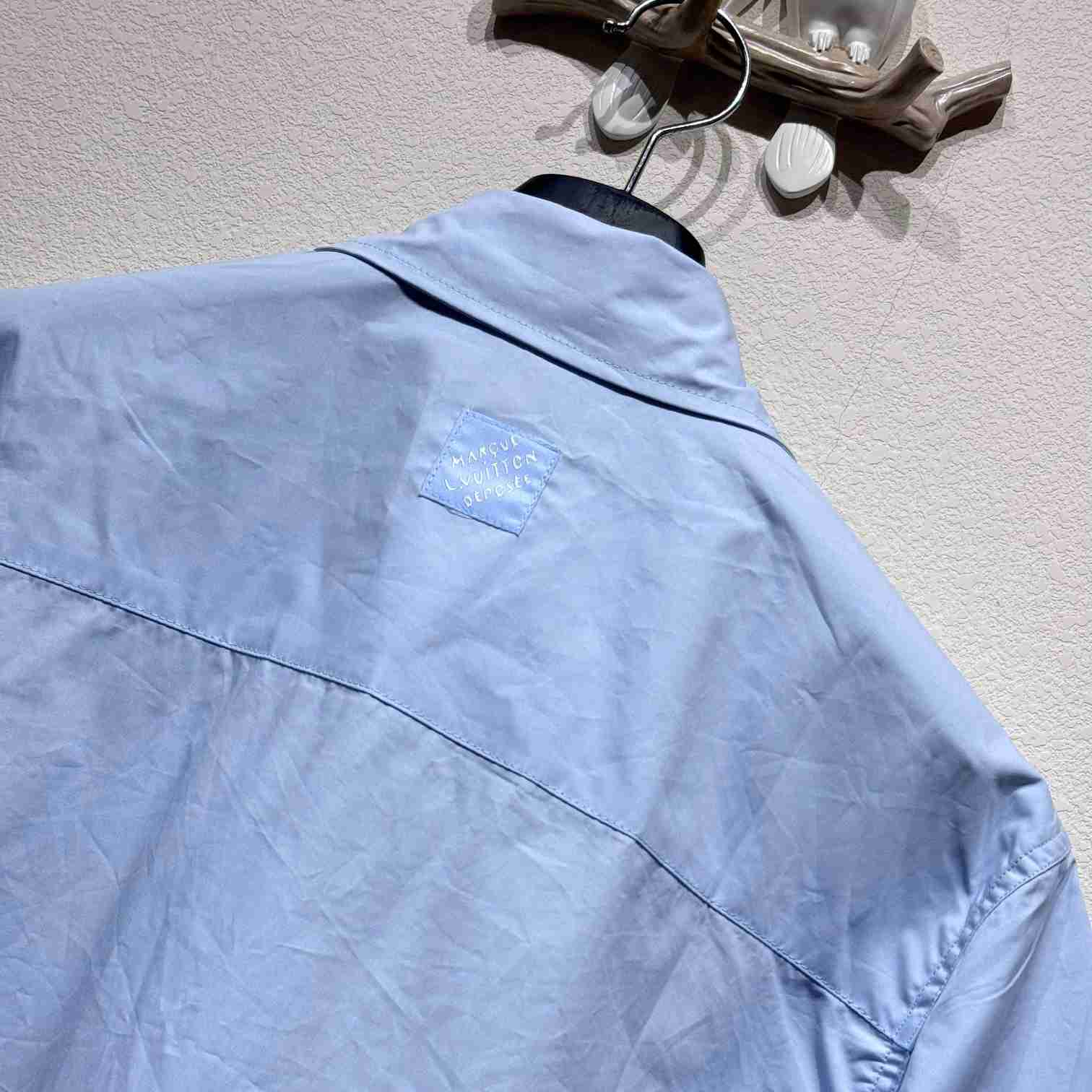Louis Vuitton Monogram Flowers Embroidered Short-Sleeved Shirt  1AGTPB - DopestKickz